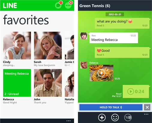 Line para Windows Phone se actualiza e incorpora llamadas de voz