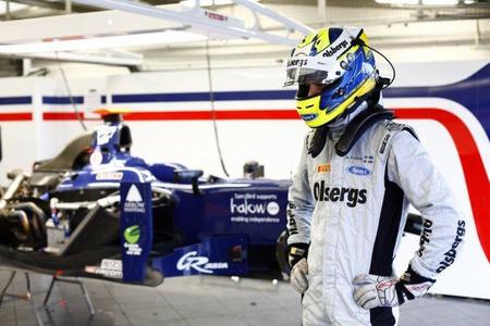 Marcus Ericsson, el más rápido el segundo y último día de pruebas de la GP2 en Silverstone