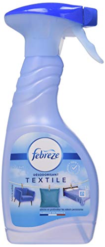 Febreze Textile Spray Ambientador (500 ml), elimina los olores atrapados en las telas