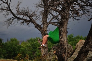 Una hamaca que cabe en la palma de tu mano 
