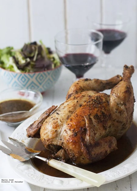 Receta de pollo asado al estilo Robuchon: la receta definitiva que ya nunca queréis variar