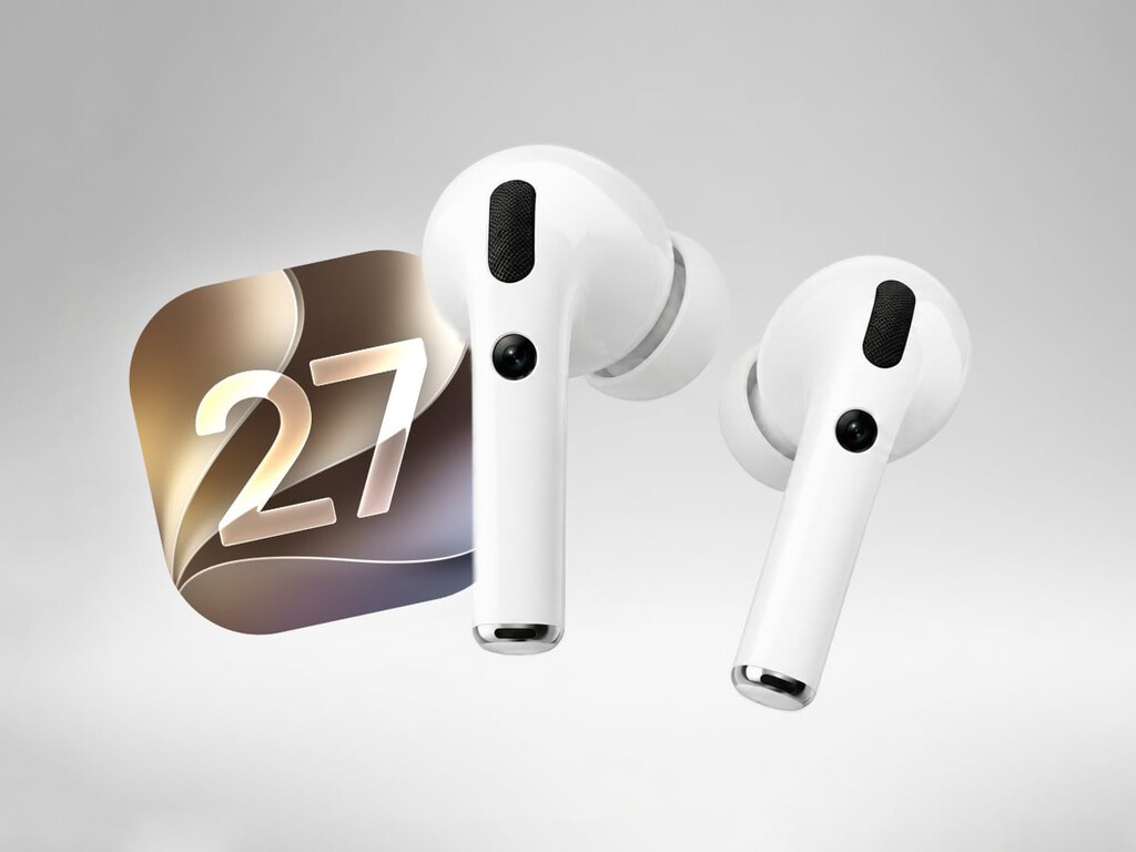 La beta de iOS 27 se chiva del próximo invento de Apple desvelando unos AirPods con cámara 