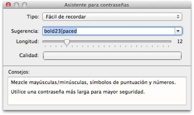 Contraseñas