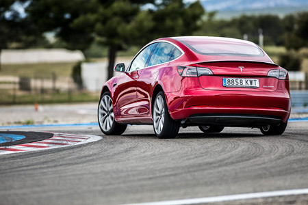 Tesla Model 3 Performance Track Mode 155