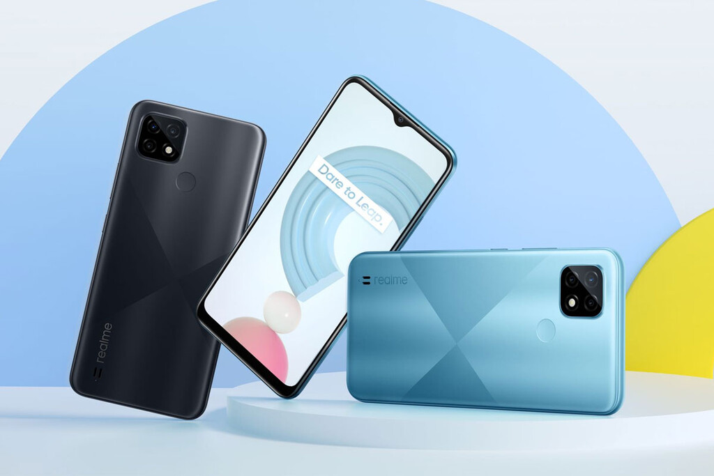 Realme C21: barato, con gran batería y cámara triple