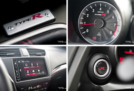 Honda Civic Type R Detalles Interior