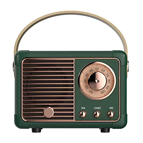 Altavoz Bluetooth retro, vintage con estilo clásico