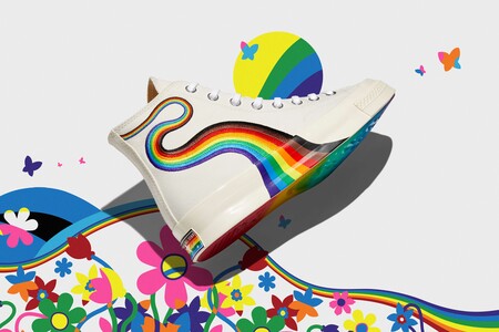 Converse celebra el mes del orgullo dotando de color sus más icónicos modelos para este verano