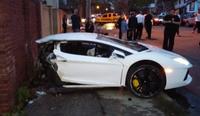 Dolorpasión™: así se partió en dos el Lamborghini Aventador de Nueva York