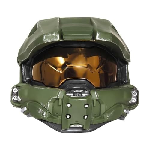Disguise Master Chief - Casco de lujo para hombre, Verde, Talla única