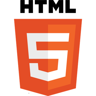 El logo de HTML5.