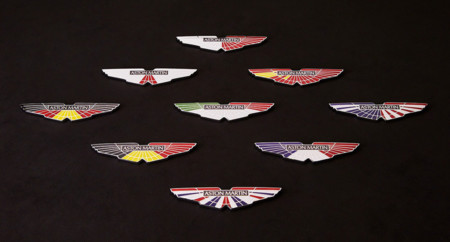 Aston Martin logos WEC