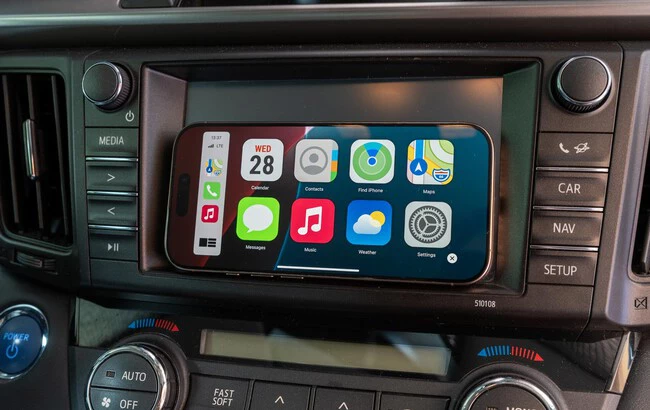 Aplicación para simular CarPlay en un iPhone