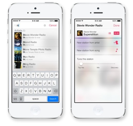 apple itunes radio iphone ios