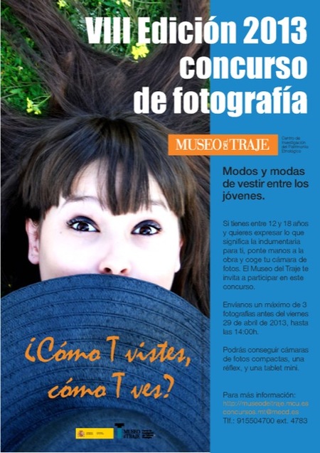 Concurso de fotografía en el Museo del Traje: ¿cómo T vistes, cómo T ves?