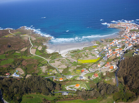 Pueblo Marinero Costero Galicia Bonito Otono Invierno Escapada Viaje Espana