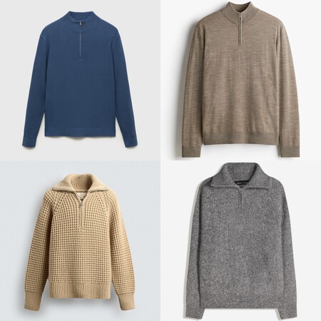 Lo Que Antes Era Un Basico De Toda La Vida Ahora Arrasa En Redes El Jersey De Cuarto De Cremallera Es El Nuevo Imprescindible De La Temporada