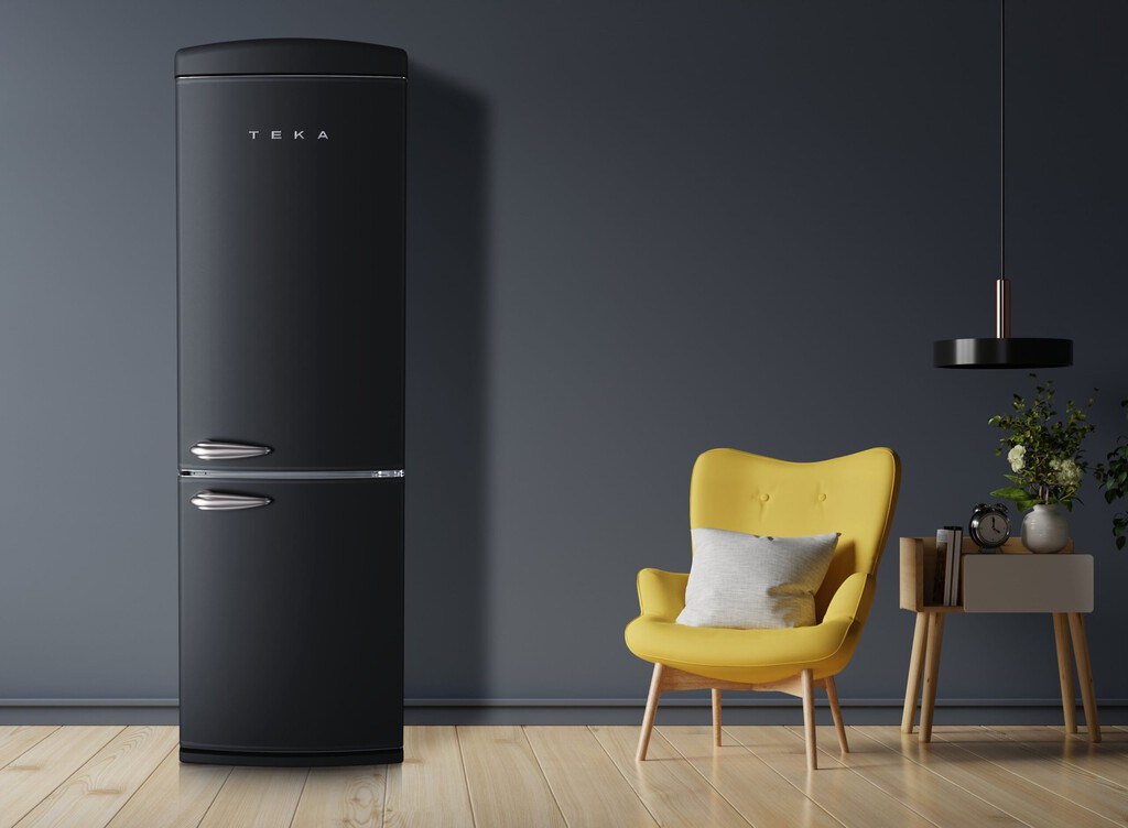 Teka vuelve a la estética de los años 50 con el American Retro, un frigo con tecnología de iones que elimina bacterias y olores