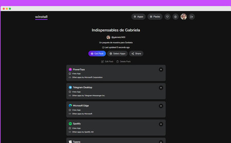 Winstall packs: una genial forma de compartir colecciones de apps para Windows 10 que se instalan desde la terminal en un instante
