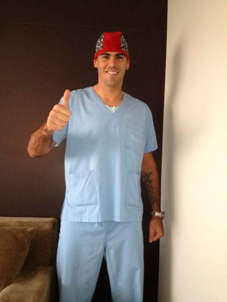 Y otro mini-culé a la plantilla: Víctor Valdés papá de nuevo