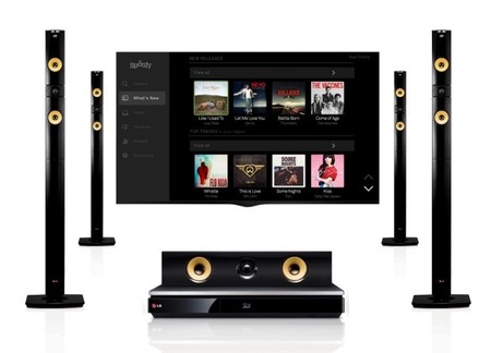 Spotify llega a los equipos de LG