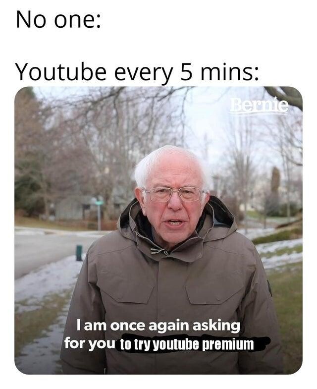 YouTube Premium es tan insistente con que paguemos por él que tiene ...