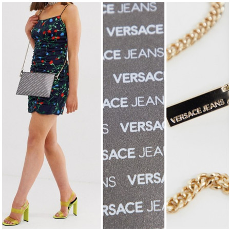 En ASOS tenemos este bolso baldolera de Versace Jeans por 68,49 euros y envío gratis