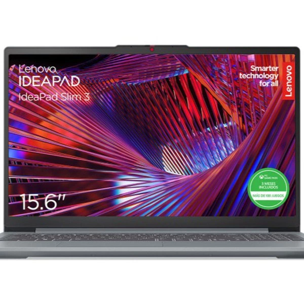 Portátil Lenovo IdeaPad Slim 3 15ABR8, Ryzen 7-5825U, 16GB, 512GB SSD, 15,6", W11