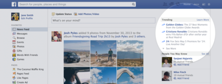 Facebook también se apunta a la moda de los "trending topics"