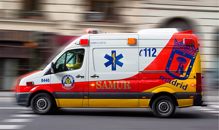 Ambulancia Samur Madrid