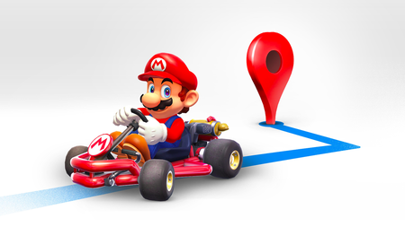 Así celebra Android el 'Mario Day': Mario Kart llega a Google Maps y Super Mario Run rebajado al 50%