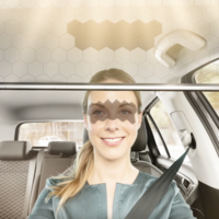 La visera digital: Bosch quiere reinventar un objeto que llevaba décadas sin cambios en los autos