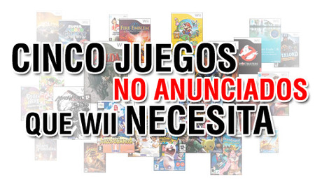 Cinco juegos (no anunciados) que Wii necesita ya mismo