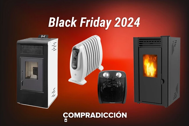 Estufas Pellets Radiadores Calefactores Balck Friday 2024