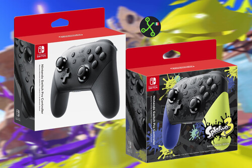 Nintendo Switch Pro Controller Splatoon 3 Edicion Especial Amazon Mexico Ofertas Descuentos Nintendo Switch 2