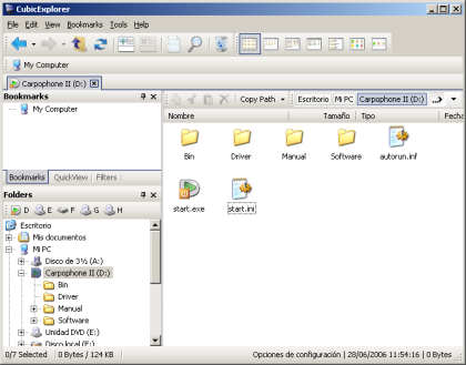 CubicExplorer: especial reemplazos de Windows Explorer
