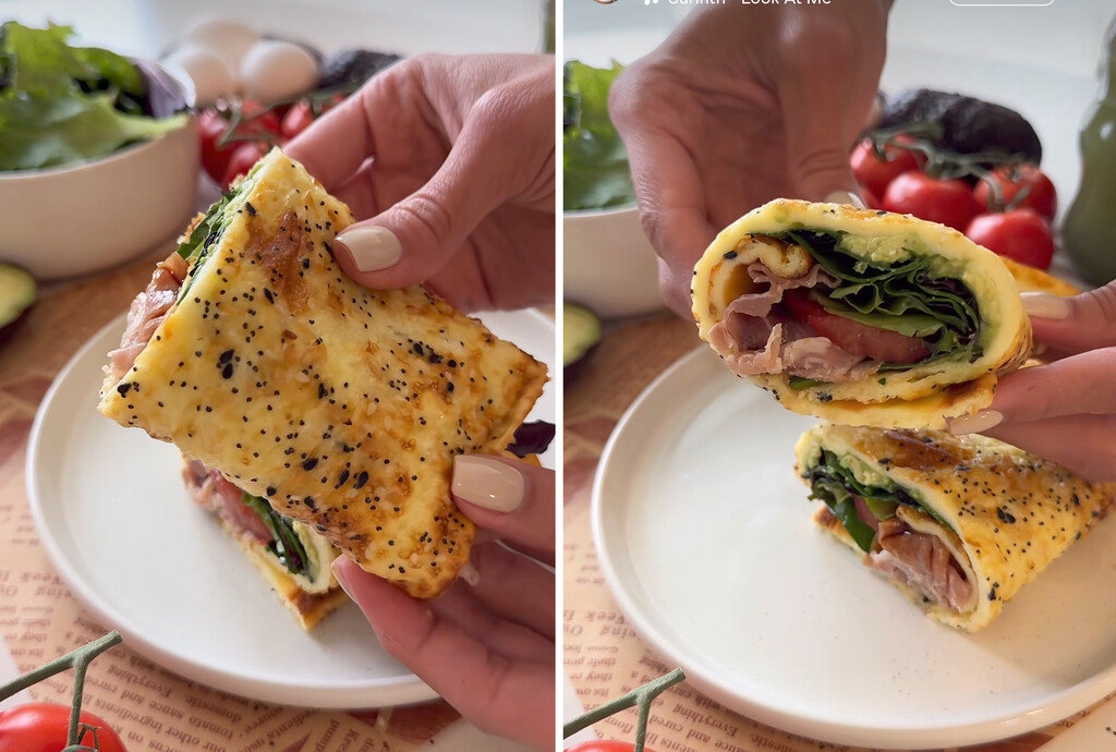 El pan de queso cottage súper fácil, perfecto para elaborar bocadillos proteicos y sin harinas 