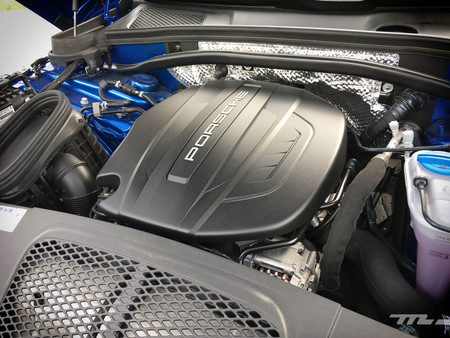 Porsche Macan cuatro cilindros motor