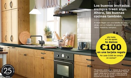 Cheque regalo de 100 euros en Ikea por cada 1.000 euros de compra