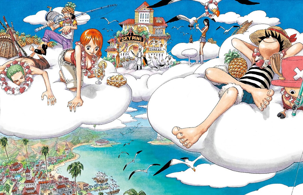 Hasta un adulto sería incapaz de no emocionarse: Eiichiro Oda tiene muy claro cuál es la mejor isla de One Piece para irse de vacaciones 