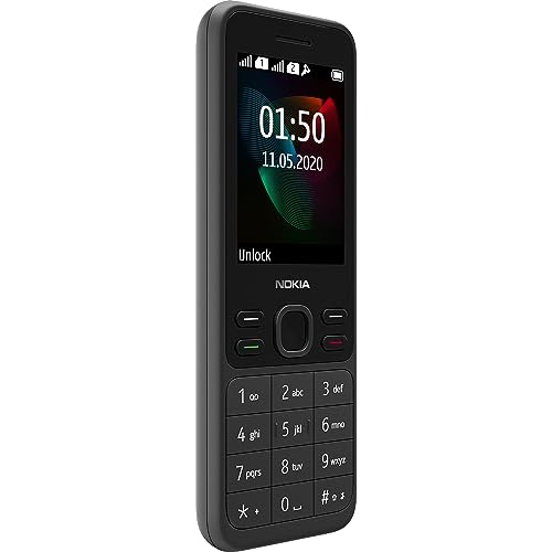 Nokia 150 6.1 Cm (2.4) 90.53 G Black Feature Phone