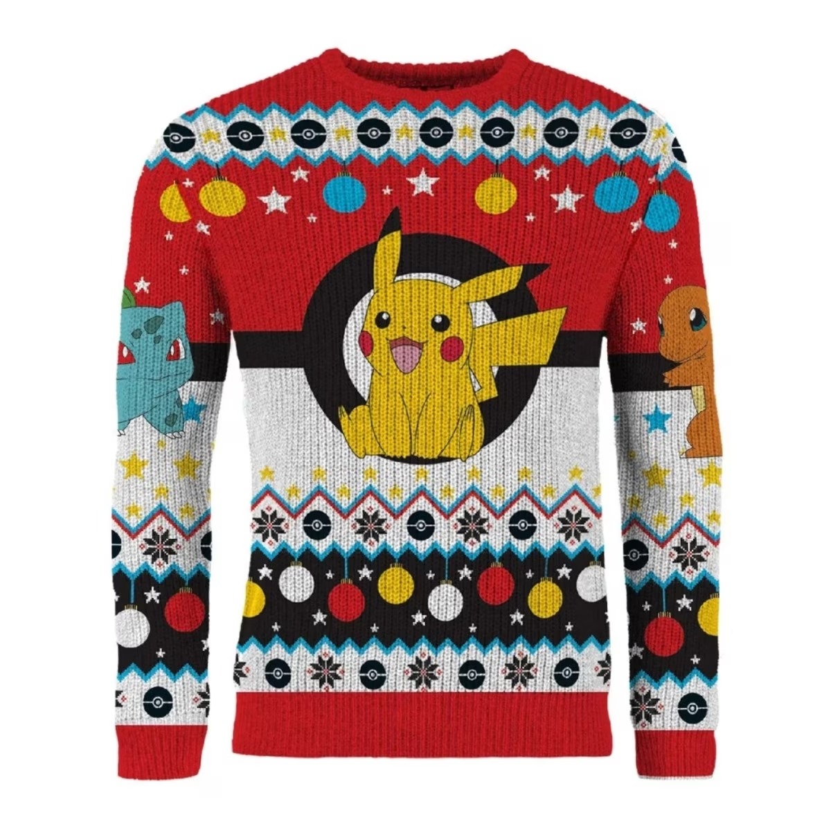Jersey navideño Pokemon Pikachu
