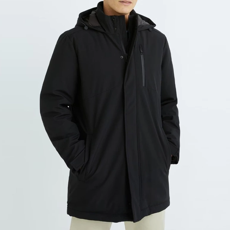 North Sails Parka de hombre softshell larga con capucha