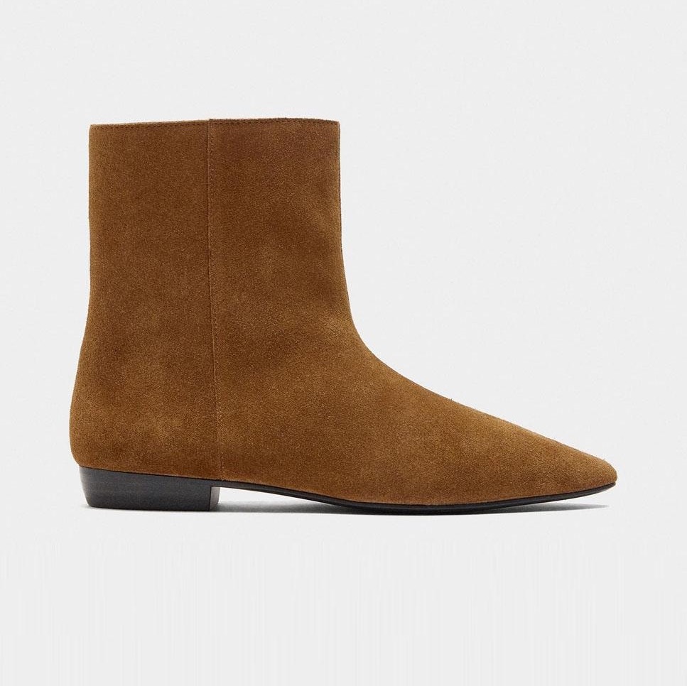 Botines de ante Parfois