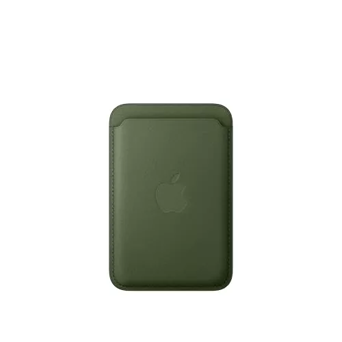 Apple Cartera de Trenzado Fino con MagSafe para el iPhone - Musgo ​​​​​​​