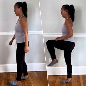 Dr. Nancy, fisioterapeuta: "Con estos cinco ejercicios de Pilates fáciles y sencillos mejorarás el equilibrio y podrás prevenir caídas"  