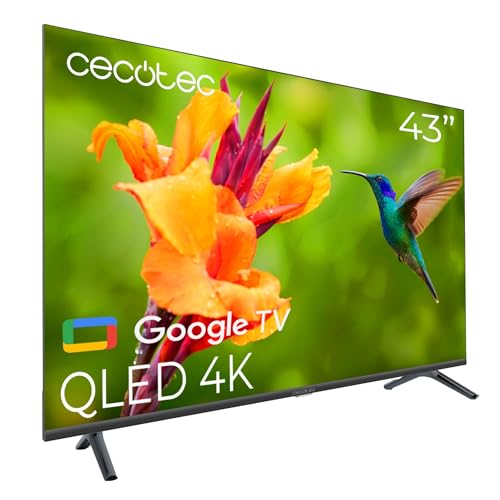 Cecotec Smart TV, 43 Inch QLED Television