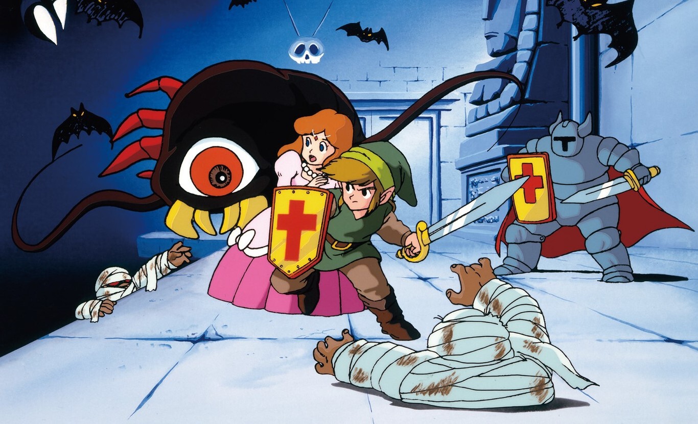 El primer The Legend of Zelda de NES casi se lanza con una carátula que