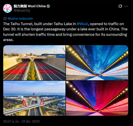 Tunel Taihu China Tuit