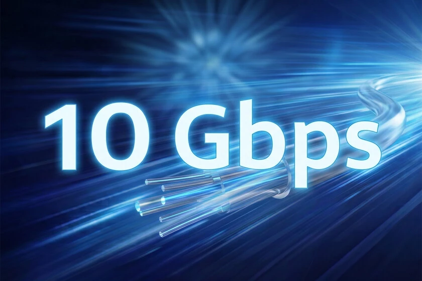 Fibra 10 Gbps